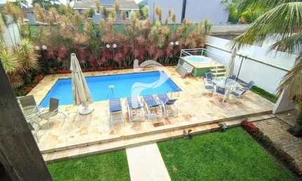 Casa em condomínio fechado com 6 quartos à venda na nicolau vitiello (rua 45), --, jardim acapulco, guarujá por r$ 3.200.000