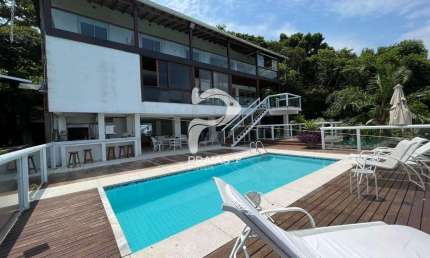 Casa em condomínio fechado com 5 quartos à venda na Rua Garoupa, --, Enseada, Guarujá por R$ 7.500.000