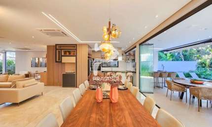 Casa em condomínio fechado com 6 quartos à venda na Passeio de Ilheus, --, Riviera, Bertioga por R$ 7.990.000