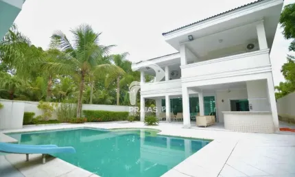 Casa em condomínio fechado com 5 quartos à venda na rua 1, --, balneário praia do pernambuco, guarujá por r$ 2.500.000