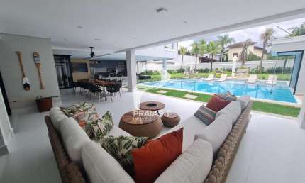 Casa em condomínio fechado com 7 quartos à venda na Manoel Alexandre (av.06), --, Jardim Acapulco, Guarujá por R$ 12.000.000