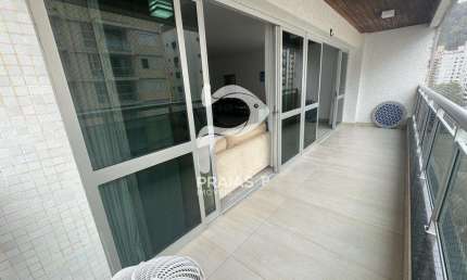 Apartamento com 3 quartos à venda na Rua Santos, --, Pitangueiras, Guarujá por R$ 1.100.000