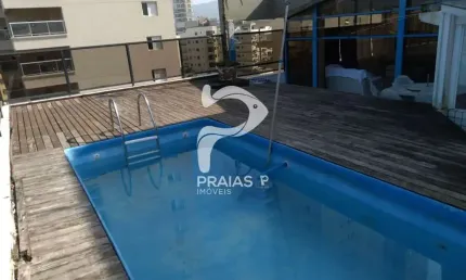 Cobertura com 3 quartos à venda na Rua Bandeirantes, --, Enseada, Guarujá por R$ 950.000