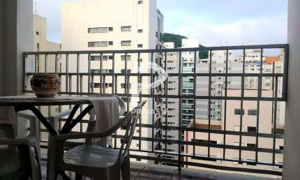 Apartamento com 3 quartos à venda na Rua Mário Ribeiro, --, Pitangueiras, Guarujá por R$ 650.000