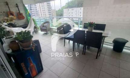 Apartamento com 4 quartos à venda na Gervásio Bonavides, --, Jardim Astúrias, Guarujá por R$ 1.200.000