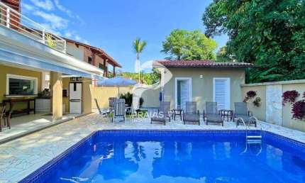 Casa em condomínio fechado com 4 quartos à venda na Alameda Ebano, --, Riviera, Bertioga por R$ 4.300.000