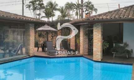 Casa com 6 quartos à venda na dos Jambolôes, --, Balneário Praia do Pernambuco, Guarujá por R$ 5.500.000