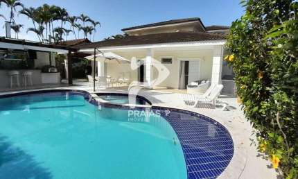 Casa em condomínio fechado com 5 quartos à venda na Um, --, Enseada, Guarujá por R$ 2.300.000