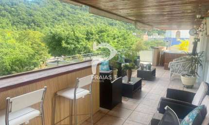 Cobertura com 4 quartos à venda na Rua Marivaldo Fernandes, --, Enseada, Guarujá por R$ 450.000
