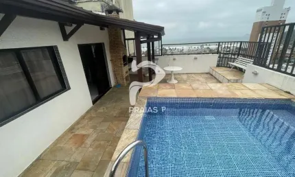 Cobertura com 2 quartos à venda na Rua Dona Vitória, --, Enseada, Guarujá por R$ 650.000