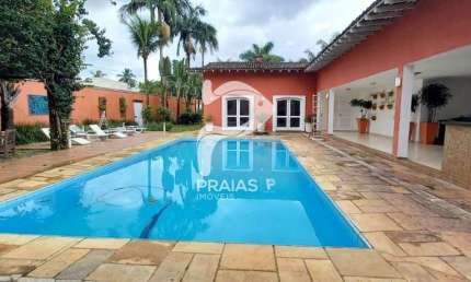 Casa com 7 quartos à venda na Avenida das Mangueiras, --, Balneário Praia do Pernambuco, Guarujá por R$ 2.650.000