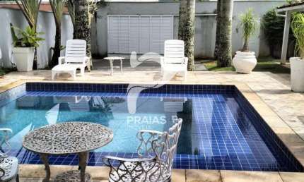 Casa com 4 quartos à venda na Avenida das Mangueiras, --, Balneário Praia do Pernambuco, Guarujá por R$ 1.140.000
