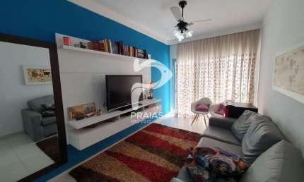 Apartamento com 3 quartos à venda na Rua Bandeirantes, --, Enseada, Guarujá por R$ 600.000