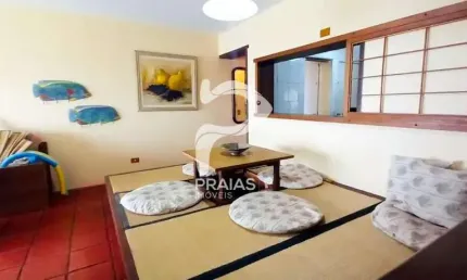 Apartamento com 3 quartos à venda na Rua das Galhetas, --, Jardim Astúrias, Guarujá por R$ 800.000