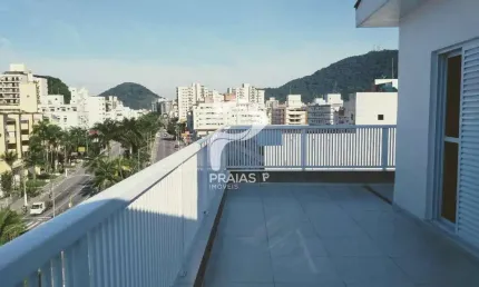 Cobertura com 5 quartos à venda na Avenida Dom Pedro I, --, Enseada, Guarujá por R$ 745.000