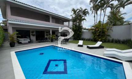 Casa em condomínio fechado com 6 quartos à venda na Olícia Gaspar Pinto (rua 68), --, Jardim Acapulco, Guarujá por R$ 3.300.000