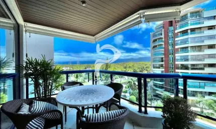 Apartamento com 3 quartos à venda na alameda das conchas, --, riviera, bertioga por r$ 2.150.000