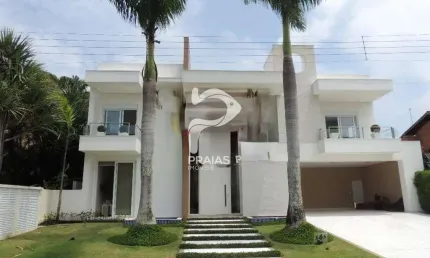 Casa em condomínio fechado com 5 quartos à venda na benedito zanelato (rua 40), --, jardim acapulco, guarujá por r$ 5.500.000
