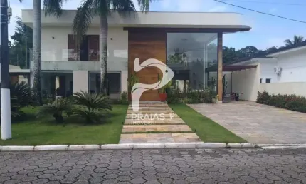 Casa em condomínio fechado com 5 quartos à venda na albino dos santos gandares (av.04), --, jardim acapulco, guarujá por r$ 7.900.000