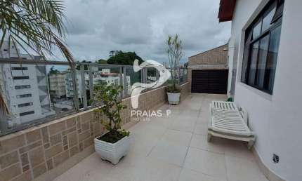 Cobertura com 4 quartos à venda na Avenida Dom Pedro I, --, Enseada, Guarujá por R$ 650.000