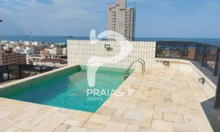 Cobertura com 2 quartos à venda na Avenida Santa Maria, --, Enseada, Guarujá por R$ 500.000