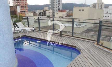 Cobertura com 4 quartos à venda na Avenida Venezuela, --, Enseada, Guarujá por R$ 750.000