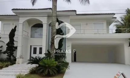 Casa em condomínio fechado com 6 quartos à venda na lealdino sampaio pedreira (rua 36), --, jardim acapulco, guarujá por r$ 7.000.000