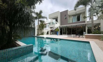 Casa em condomínio fechado com 7 quartos à venda na Alameda Curaçau, --, Riviera, Bertioga por R$ 13.500.000