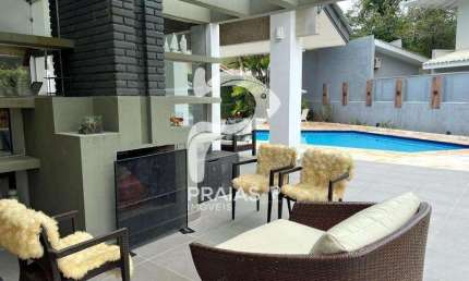 Casa em condomínio fechado com 5 quartos à venda na Avenida Marjory da Silva Prado, --, Balneário Praia do Pernambuco, Guarujá por R$ 3.000.000