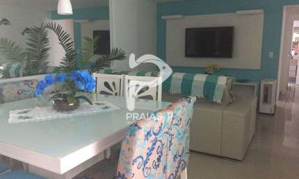 Apartamento com 3 quartos à venda na Rua Mário Ribeiro, --, Pitangueiras, Guarujá por R$ 960.000