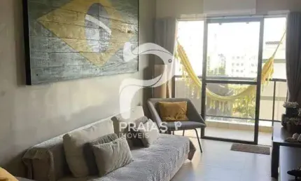 Apartamento com 2 quartos à venda na Rua Ciro Alves, --, Enseada, Guarujá por R$ 490.000