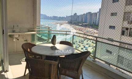 Apartamento com 5 quartos à venda na Rua Marechal Floriano Peixoto, --, Pitangueiras, Guarujá por R$ 1.200.000