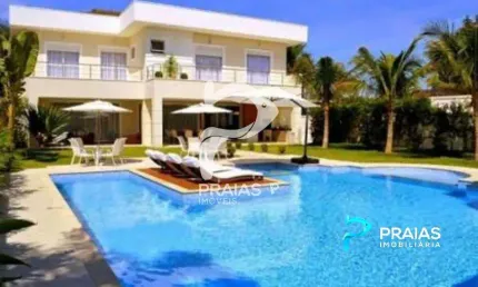 Casa em condomínio fechado com 7 quartos à venda na primo prieto (av. 03), --, jardim acapulco, guarujá por r$ 6.000.000