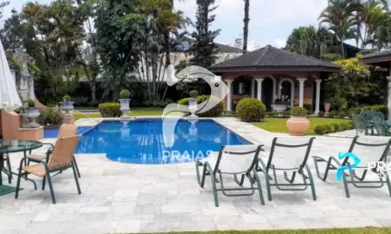 Casa em condomínio fechado com 5 quartos à venda na doutor carlos bandeira lins (rua 34), --, jardim acapulco, guarujá por r$ 6.500.000