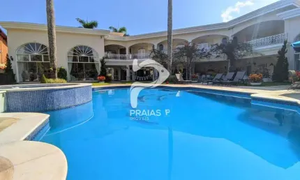 Casa em condomínio fechado com 7 quartos à venda na szloma zaterka (rua 37), --, jardim acapulco, guarujá por r$ 12.000.000