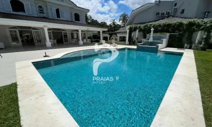 Casa em condomínio fechado com 6 quartos à venda na victorio arthur cavini (rua 01), --, jardim acapulco, guarujá por r$ 6.500.000
