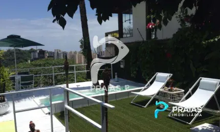 Casa em condomínio fechado com 4 quartos à venda na Avenida Gérson Maturani, --, Enseada, Guarujá por R$ 1.500.000