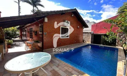 Casa em condomínio fechado com 3 quartos à venda na Alameda Junco, --, Riviera, Bertioga por R$ 2.700.000