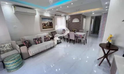 Apartamento com 3 quartos à venda na Avenida General Rondon, --, Jardim Astúrias, Guarujá por R$ 790.000