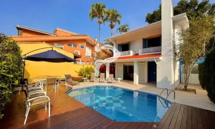 Casa em condomínio fechado com 4 quartos à venda na alameda do bonfim, --, riviera, bertioga por r$ 3.000.000
