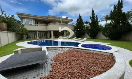 Casa em condomínio fechado com 6 quartos à venda na dois (rua 02), --, jardim acapulco, guarujá por r$ 7.000.000