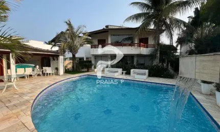 Casa em condomínio fechado com 4 quartos à venda na Norberto Nascimento (rua 71), --, Jardim Acapulco, Guarujá por R$ 2.900.000