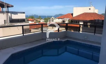 Cobertura com 3 quartos à venda na Rua Bandeirantes, --, Enseada, Guarujá por R$ 850.000