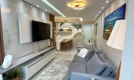 Apartamento com 3 quartos à venda na Rua Flávio Humberto Ribizzi, --, Enseada, Guarujá por R$ 480.000