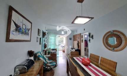 Apartamento com 2 quartos à venda na Rua Mário Ribeiro, --, Pitangueiras, Guarujá por R$ 790.000