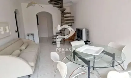 Cobertura com 2 quartos à venda na Avenida Dom Pedro I, --, Enseada, Guarujá por R$ 530.000