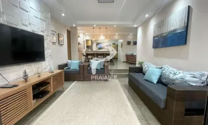 Apartamento com 4 quartos à venda na avenida general rondon, --, jardim astúrias, guarujá por r$ 1.250.000