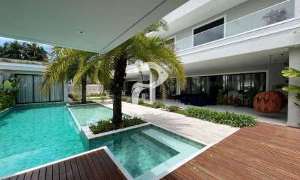 Casa em condomínio fechado com 7 quartos à venda na Deputado Fernando Mauro Pires da Rocha (rua 42), --, Jardim Acapulco, Guarujá por R$ 15.000.000