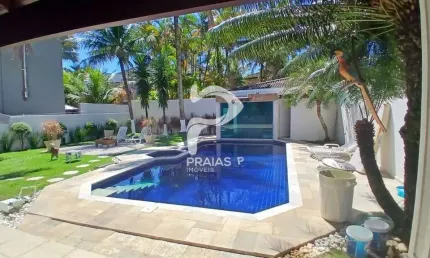 Casa em condomínio fechado com 4 quartos à venda na Cinco, --, Balneário Praia do Pernambuco, Guarujá por R$ 2.500.000