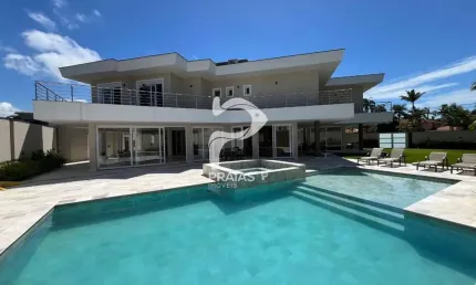 Casa em condomínio fechado com 6 quartos à venda na jose gil alvarez (rua 59), --, jardim acapulco, guarujá por r$ 13.500.000